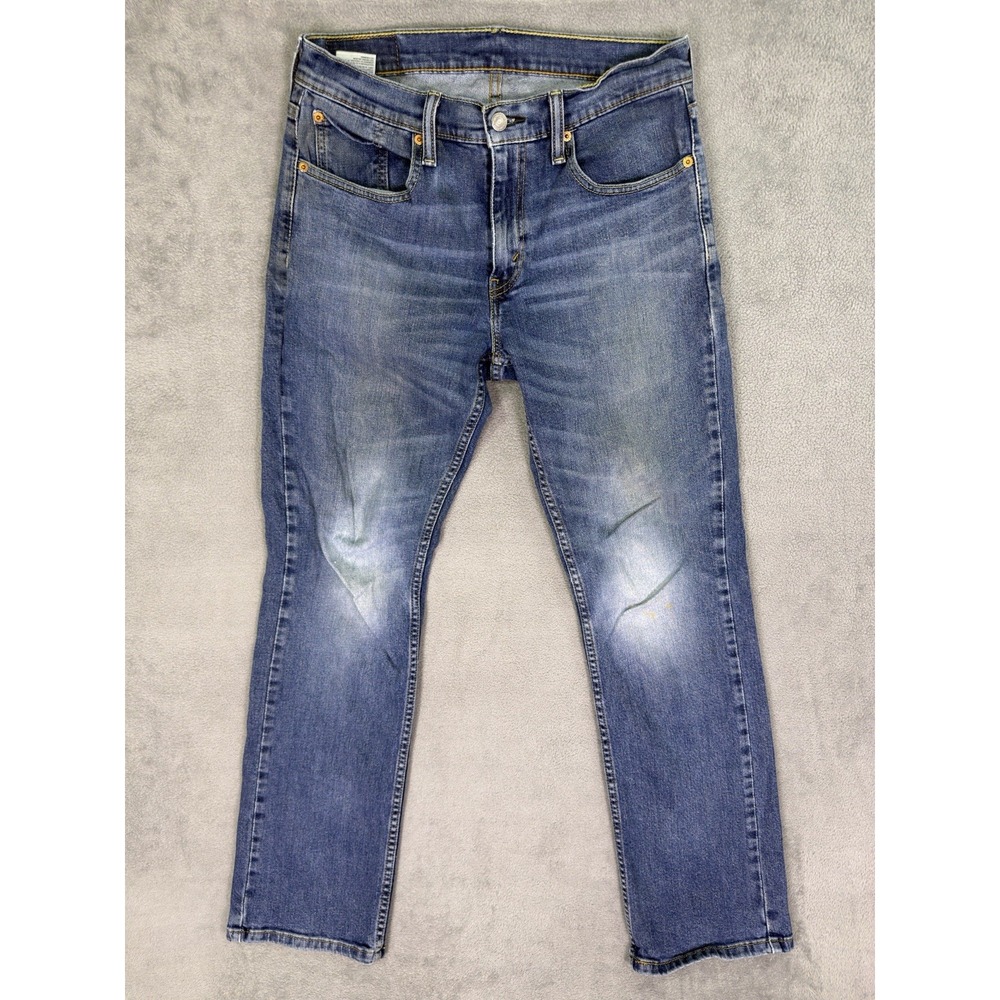 Levis 559 Jeans Mens 30x32 Blue Straight Relaxed Medium Wash Denim Mid Rise